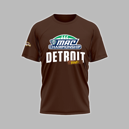 THE BRONCOS ARE DETROIT BOUND!