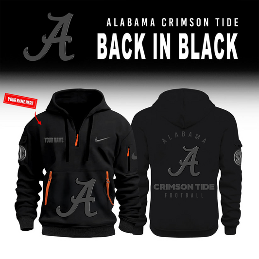 Alabama Crimson  2026 Back In Black Limited Edition New Hoodie