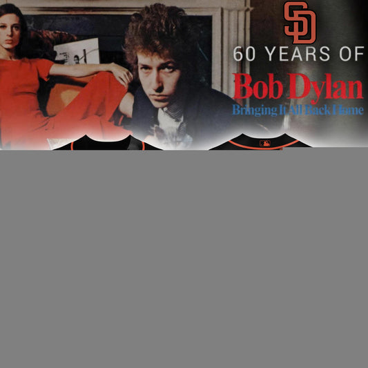 S D Padres x Bob Dylan 60th Bringing It All Back Home (1965–2025) Jersey Editions Limited +Selling Out Fast