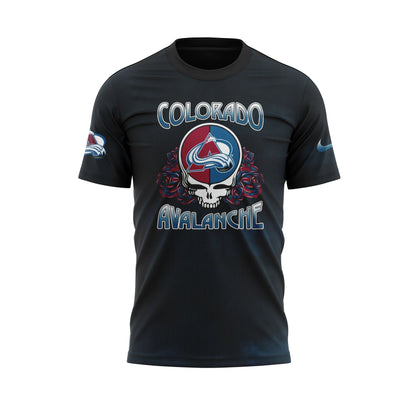 Limited Edition Colorado Avalanche Grateful Dead Night Tshirt