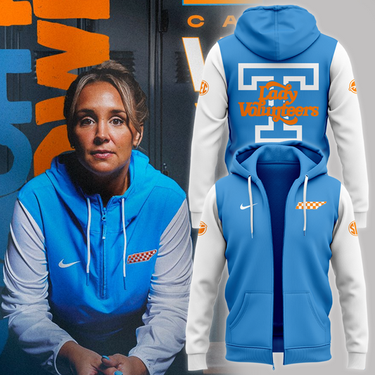 Special New Coach Kim Caldwell Lady Vols Zip Hoodie