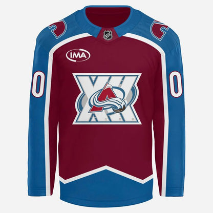 Colorado Avalanche 30th Anniversary Limited Edition Jerseys