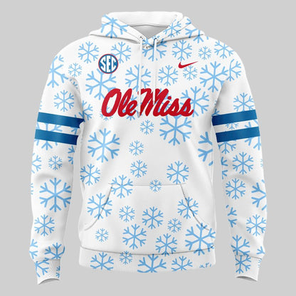 Special Edition Ole Miss Icy White Uniform Hoodie