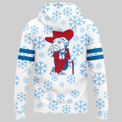 Special Edition Ole Miss Icy White Uniform Hoodie