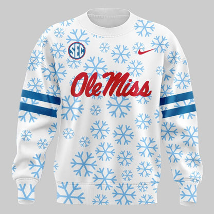 Special Edition Ole Miss Icy White Uniform Sweat