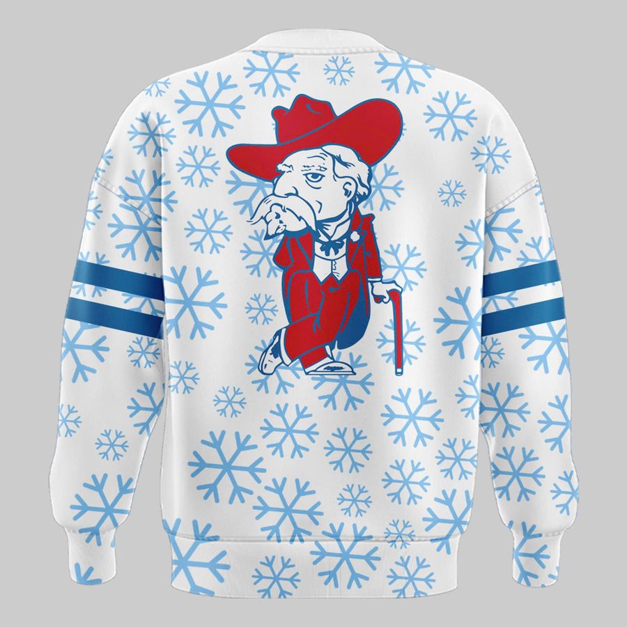 Special Edition Ole Miss Icy White Uniform Sweat