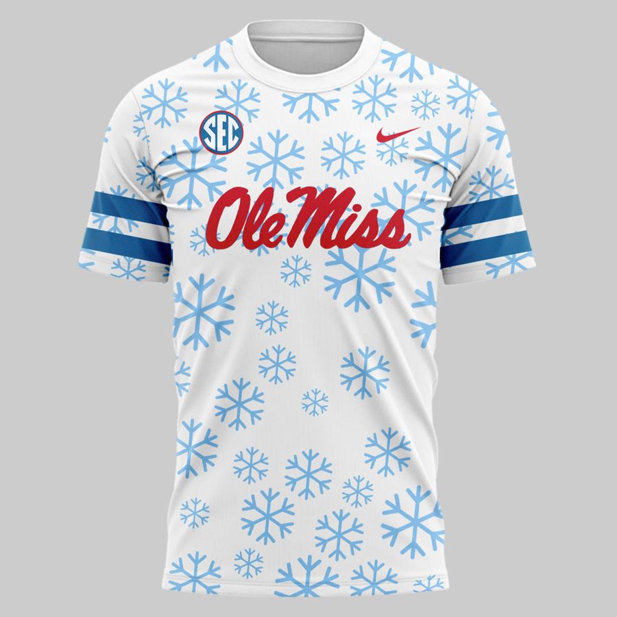 Special Edition Ole Miss Icy White Uniform Tshirt