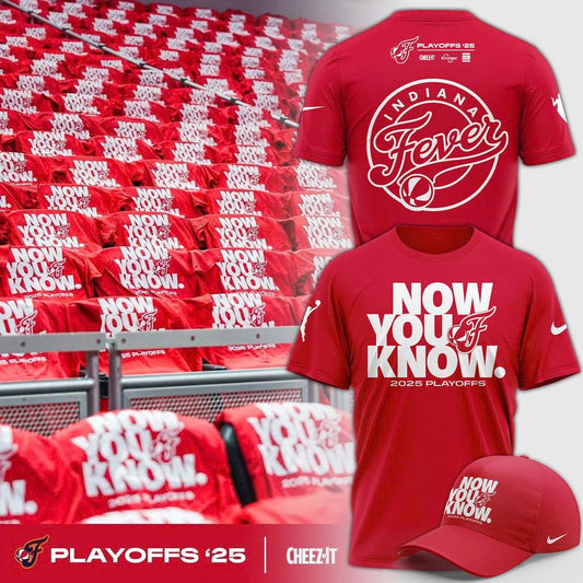 Fever Now You Know 2025 Playoffs Shirt