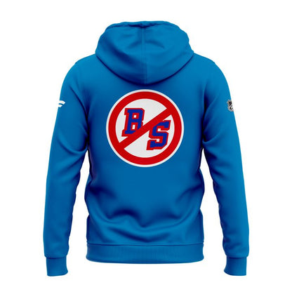 New York Rangers "No BS" 2025 Hoodie (Blue)
