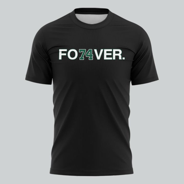 Forever. 74 Nick Mangold Will Forever Be A Jet Black T-Shirt