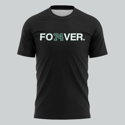 Forever. 74 Nick Mangold Will Forever Be A Jet Black T-Shirt