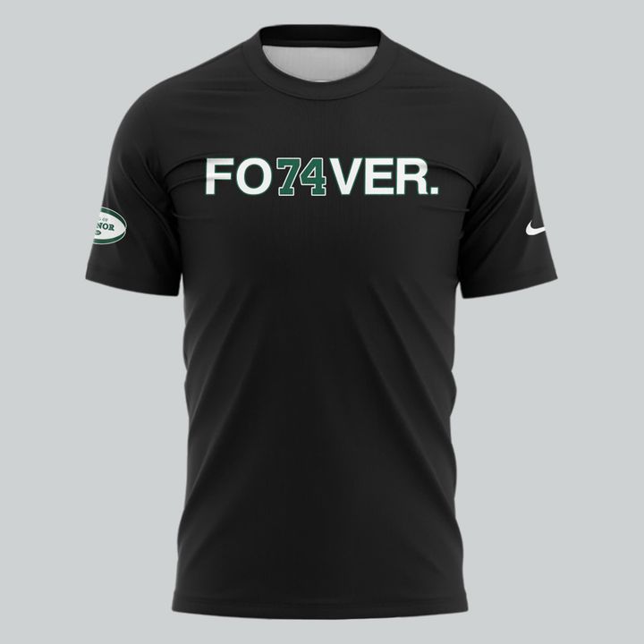 Forever. 74 Nick Mangold Black T-Shirt