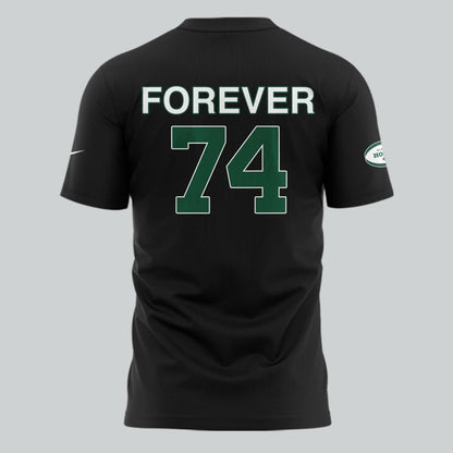 Forever. 74 Nick Mangold Black T-Shirt