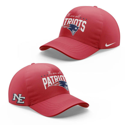 Men's New England Patriots Red 2025 Rivalries Collection Hoodie