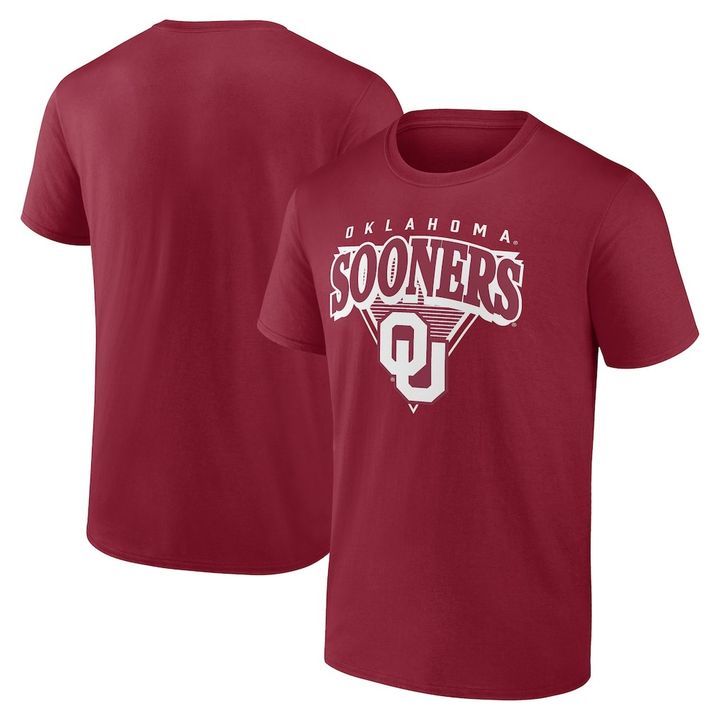 Crimson Oklahoma Sooners Modern Tri T-Shirt