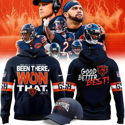 Kings of the North - Chicago Bears Champions NFC North Hoodie