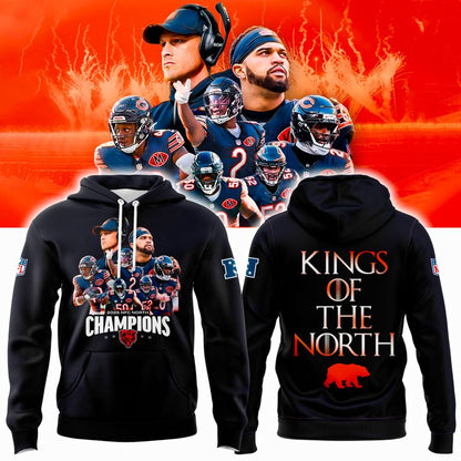 Kings of the North - Chicago Bears Champions NFC North Hoodie