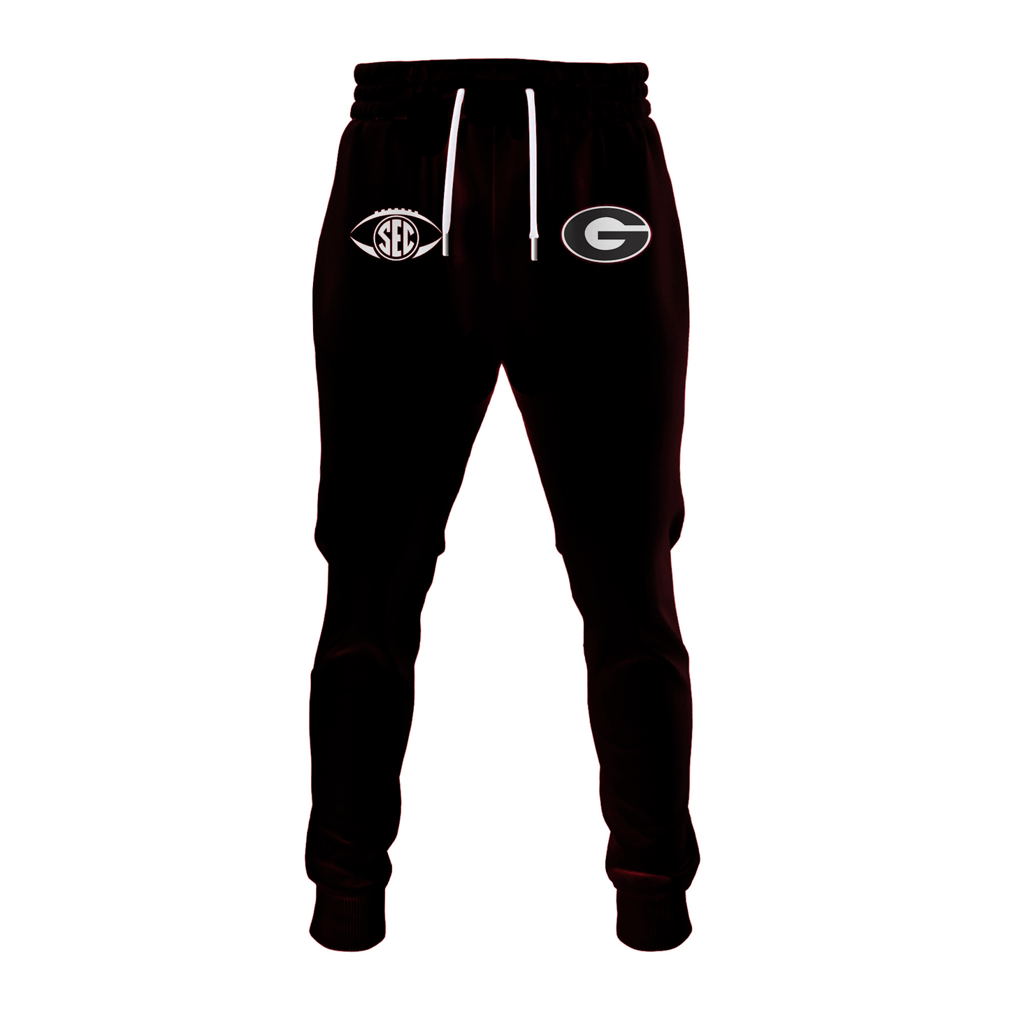 . Georgia Bulldogs 2025 SEC Football Champions Red Hoodie V2