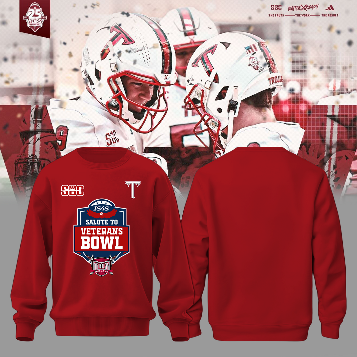 Troy Trojans - The Champ Veterans Bowl 2025