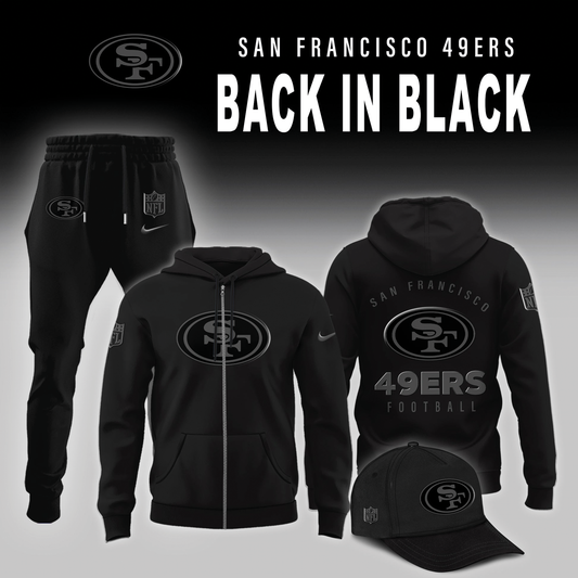 San Francisco 49ers 2026 Back In Black Limited Edition Shirt