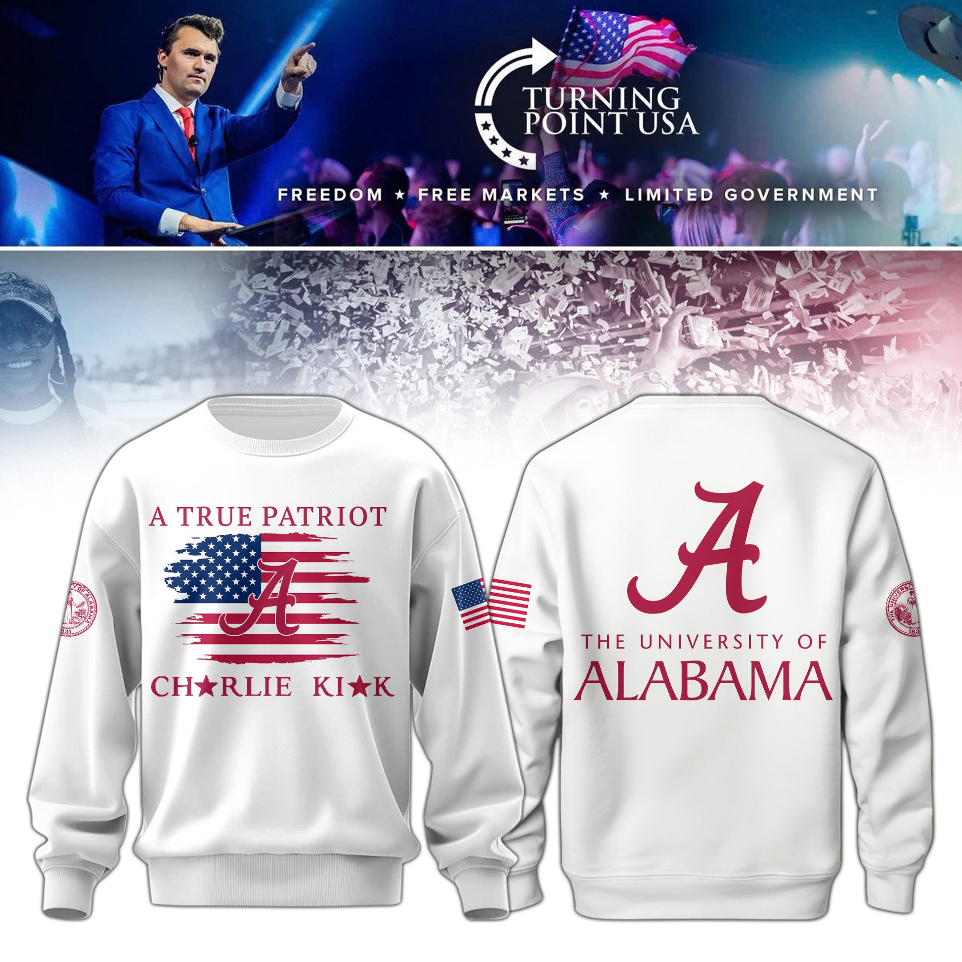 Alabama     Campus Freedom Sweatshirt