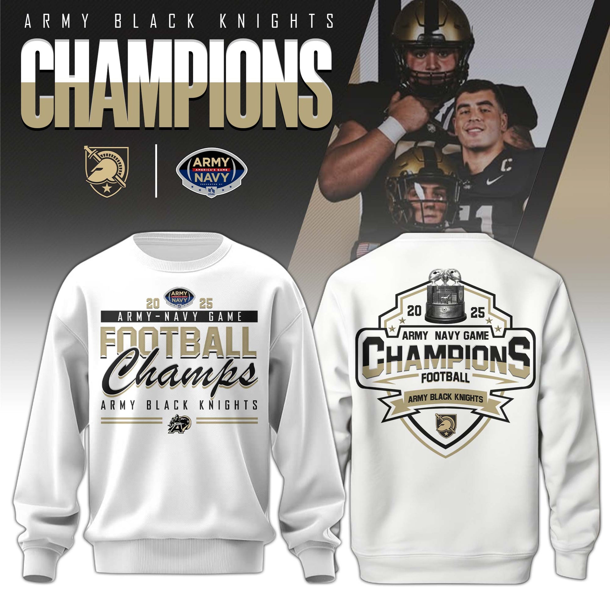 Army Champion White Sweatshirt + Unisex Limited Style