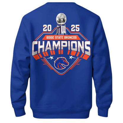 Boise State Broncos Champions Sweatshirt Ver 1