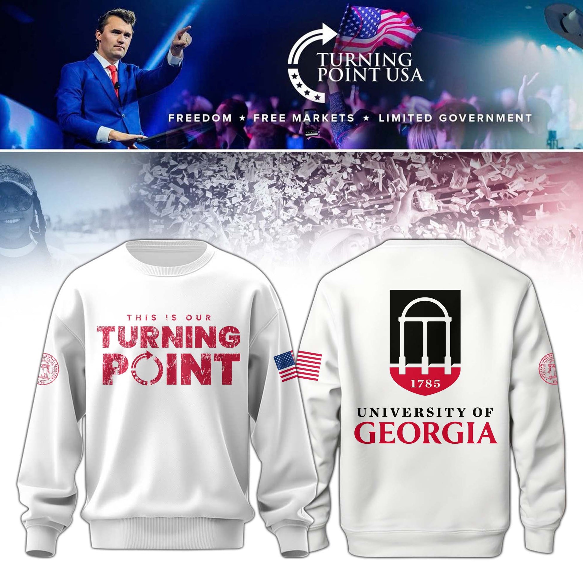 .Georgia Campus Freedom Sweatshirt