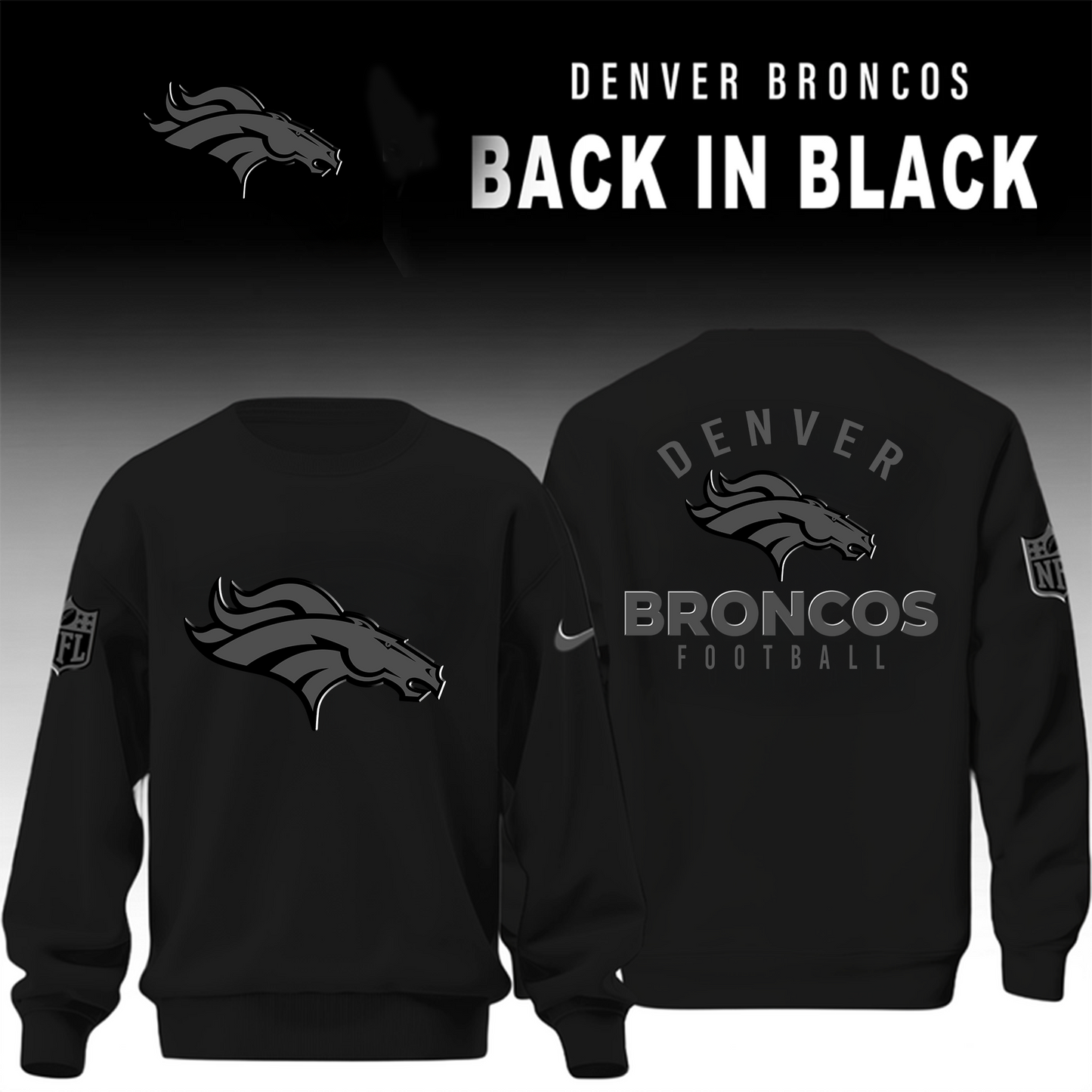 Denver Broncos 2026 Back In Black Limited Edition Shirt
