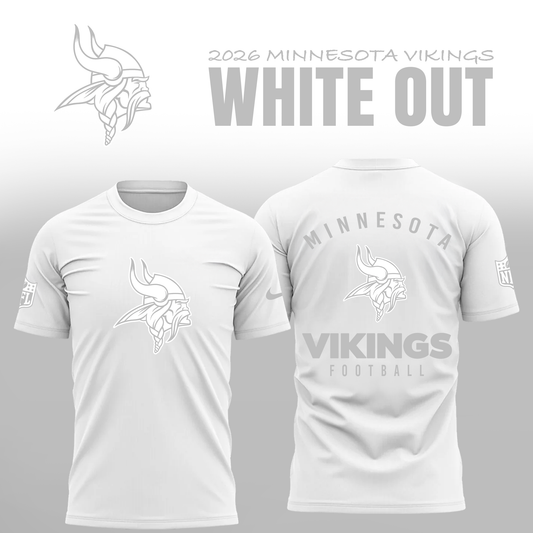 Minnesota Vikings "2026 White Out" Limited Editions