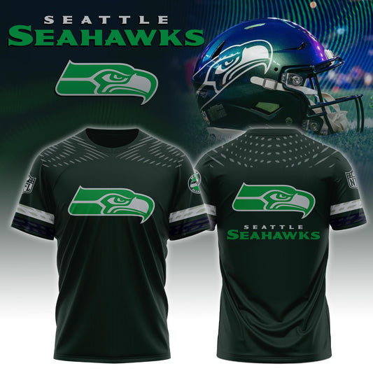 Unisex Seahawks Helmet Inspired Tee