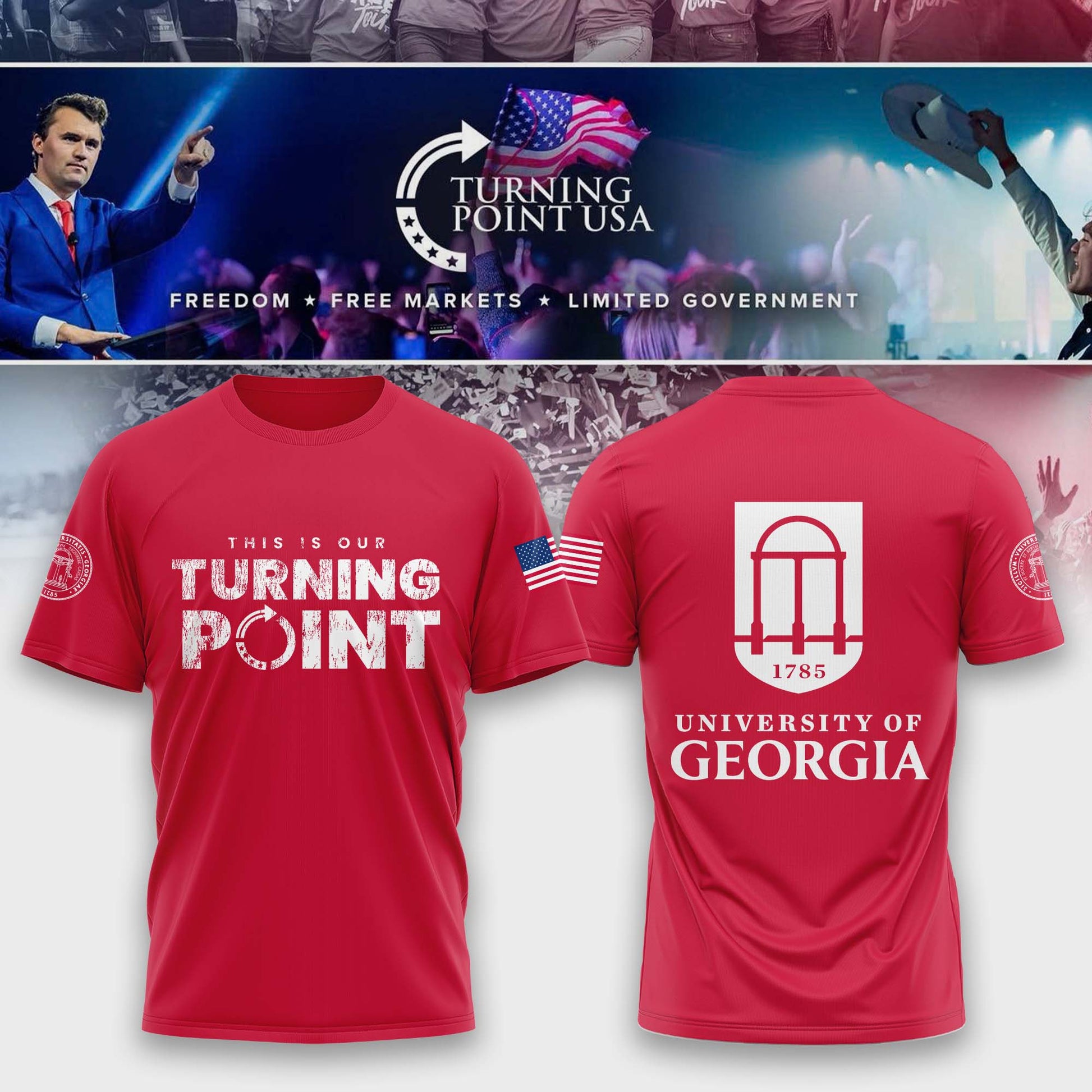 .    Georgia  Campus Freedom Tshirt