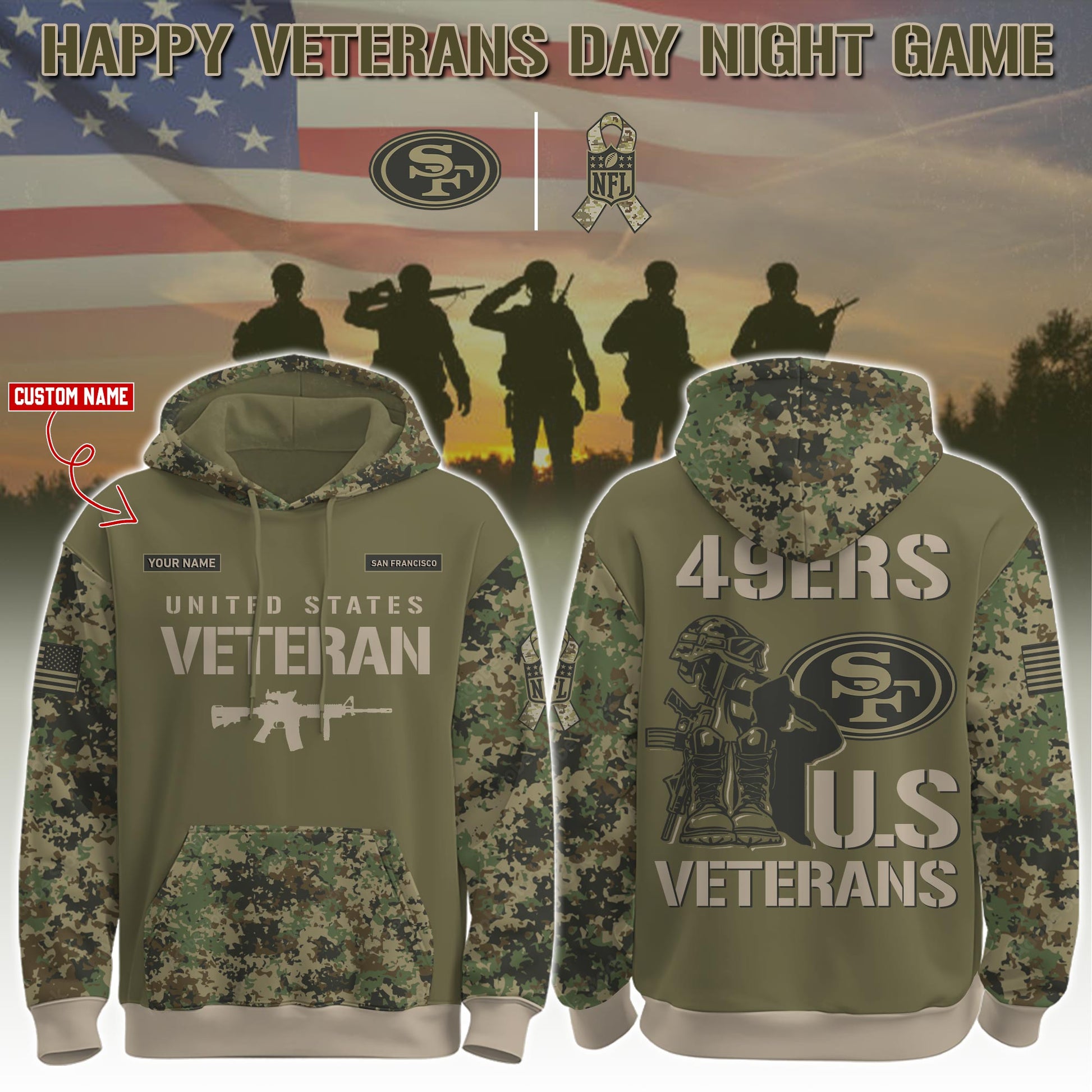 .SF-Veteran Day 2025 Hoodie Limited Edions