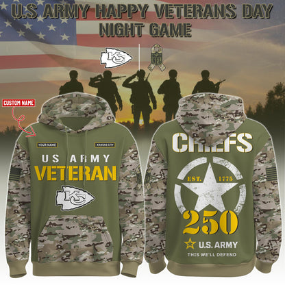 .KC-Army 250th Birthday Limited Editions Hoodie