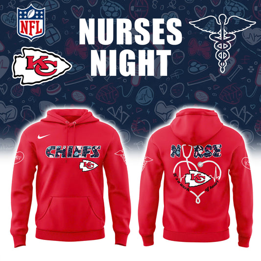 Kansas City Chiefs NURSES NIGHT Hoodie | Jogger | Cap Limited Edition
