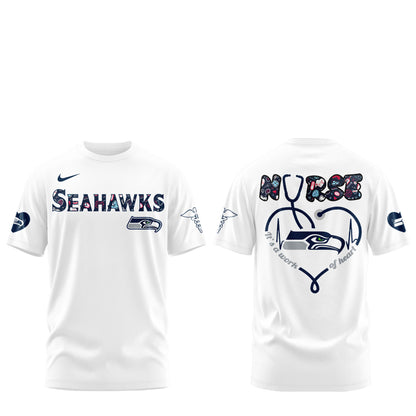 Seattle Seahawks NURSES NIGHT Combo Tshirt | Jogger | Cap V2