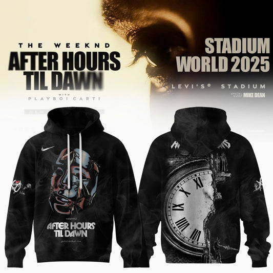 Philadelphia Phillies x After Hours Til Dawn 2025 – The Weeknd Hoodie