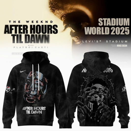 Philadelphia Phillies x After Hours Til Dawn 2025 – The Weeknd Hoodie