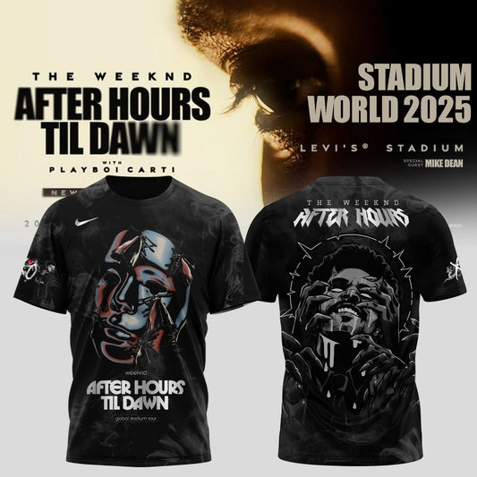 Philadelphia Phillies x After Hours Til Dawn 2025 – The Weeknd Shirt