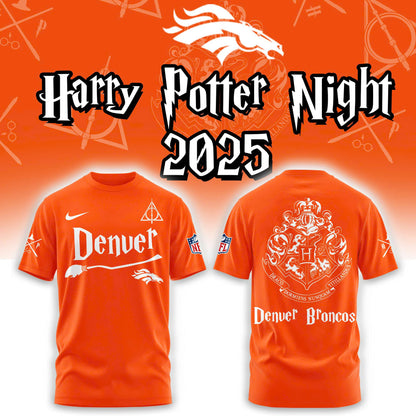 Denver Broncos Harry Potter Combo T-Shirt