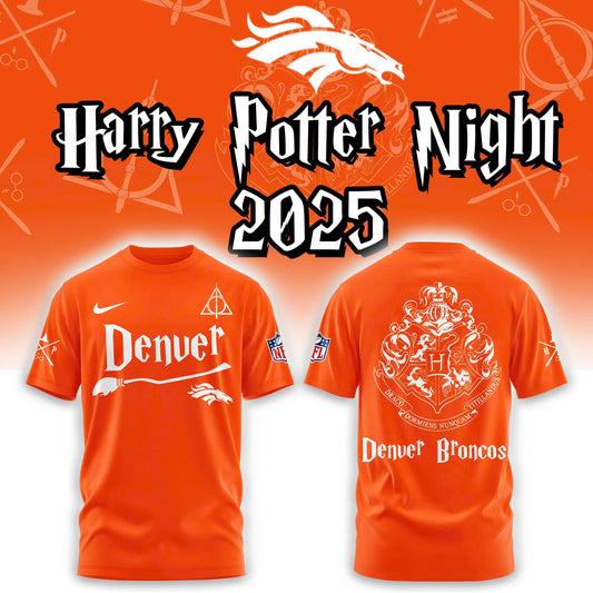 Denver Broncos Harry Potter Combo T-Shirt