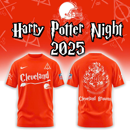 Cleveland Browns Harry Potter Combo T-Shirt