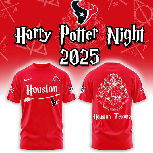 Houston Texans Harry Potter Combo T-Shirt