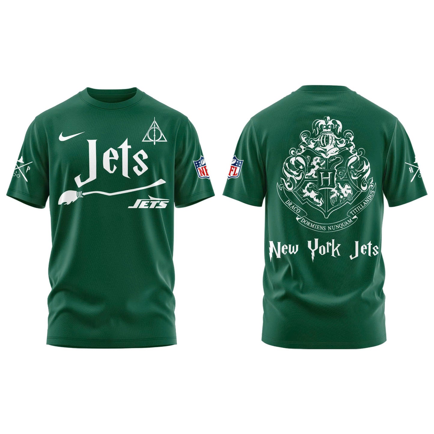 New York Jets Harry Potter 2025 Combo T-Shirt