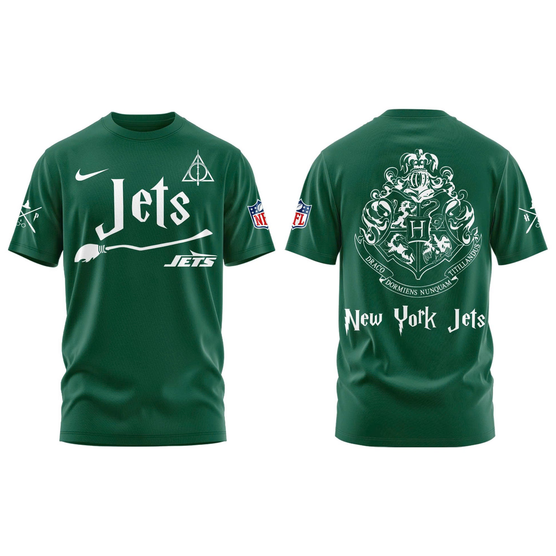 New York Jets Harry Potter 2025 Combo T-Shirt