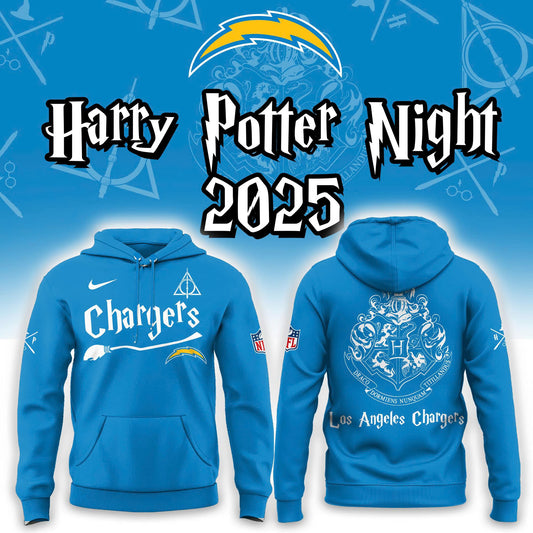 Los Angeles Chargers Harry Potter 2025 Combo Hoodie