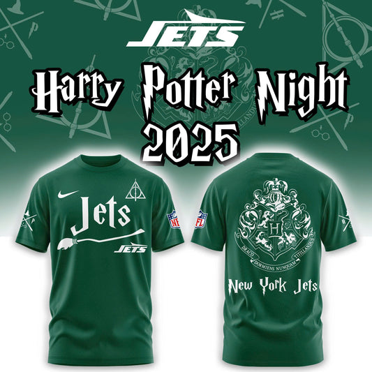 New York Jets Harry Potter 2025 Combo T-Shirt