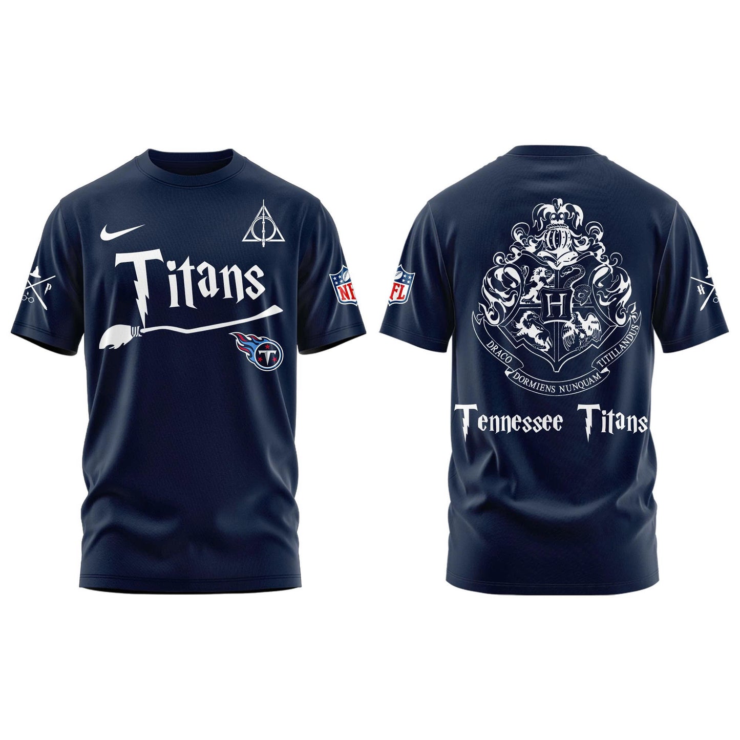 Tennessee Titans Harry Potter Combo T-Shirt