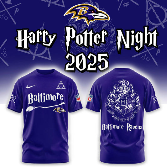 Baltimore Ravens Harry Potter Combo T-Shirt