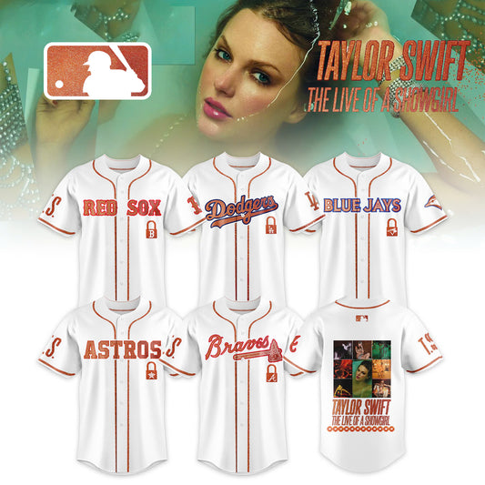 MLB x Taylor Swift “The Life of a Showgirl” Album 2025 Limited Editions Jersey